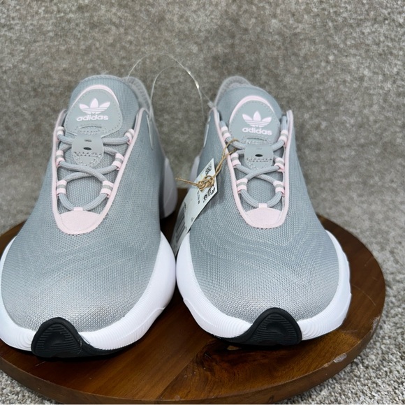 Women's adidas Originals Adifom SLTN Lifestyle Shoes Grey / Clear Pink women 9.5 - Picture 2 of 8